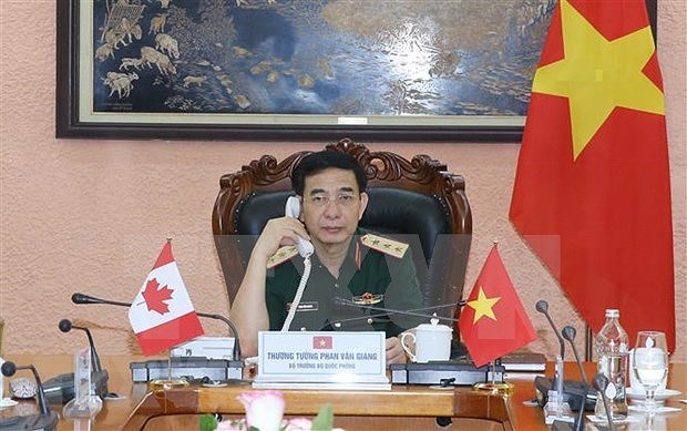 Image hình ảnh hình ảnh hình ảnh hình ảnh Phan Văn Giang - Vietnamese, Canadian defence ministers hold phone talks | News | TTXVN