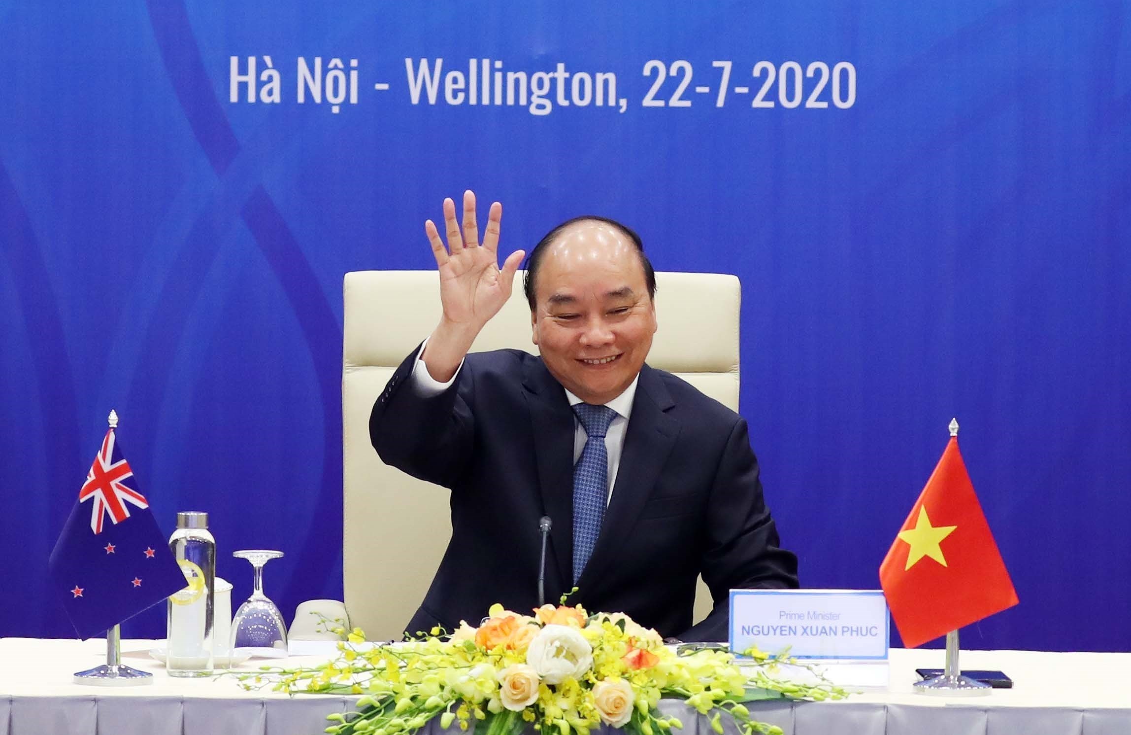 Vietnam, New Zealand’s PMs hold virtual talks on bilateral strategic partnership hinh anh 3