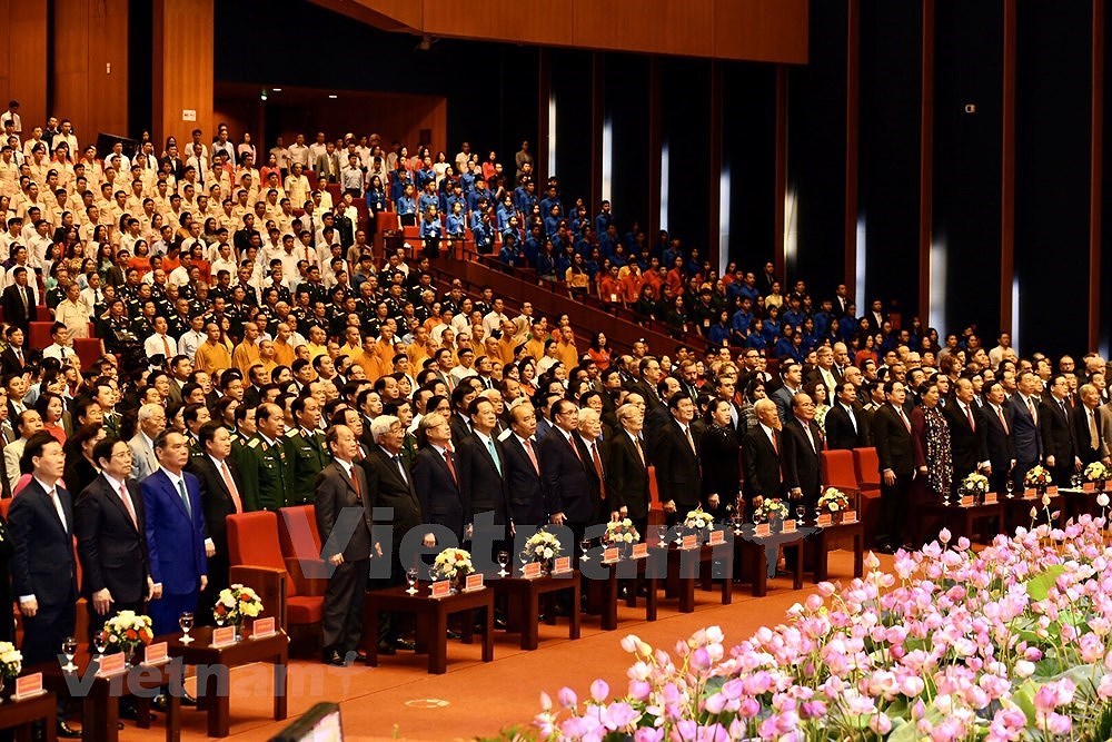 Grand ceremony marks President Ho Chi Minh’s birthday hinh anh 11