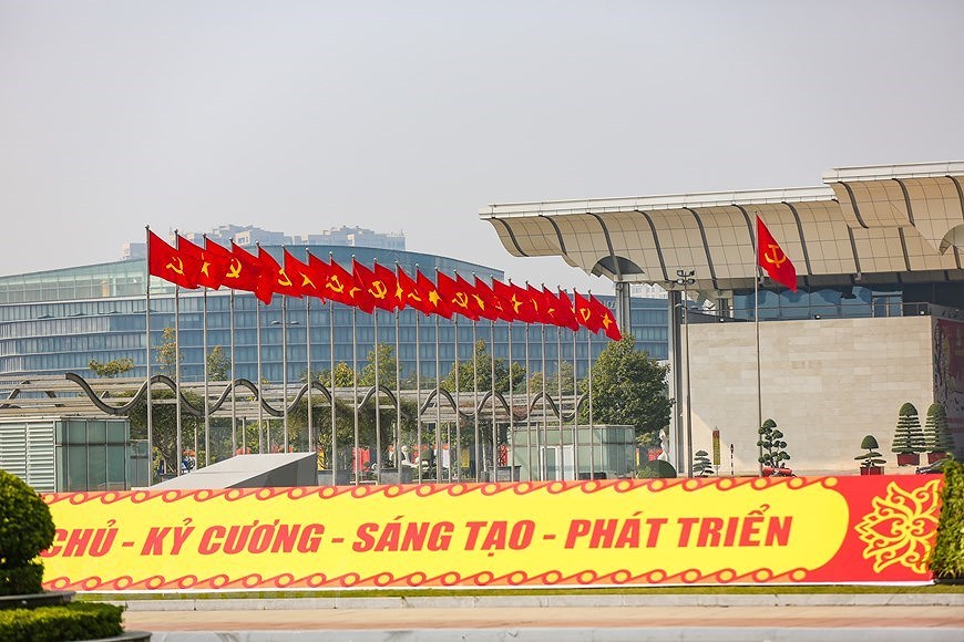 National Convention Centre ready to host 13th Party Congress hinh anh 2