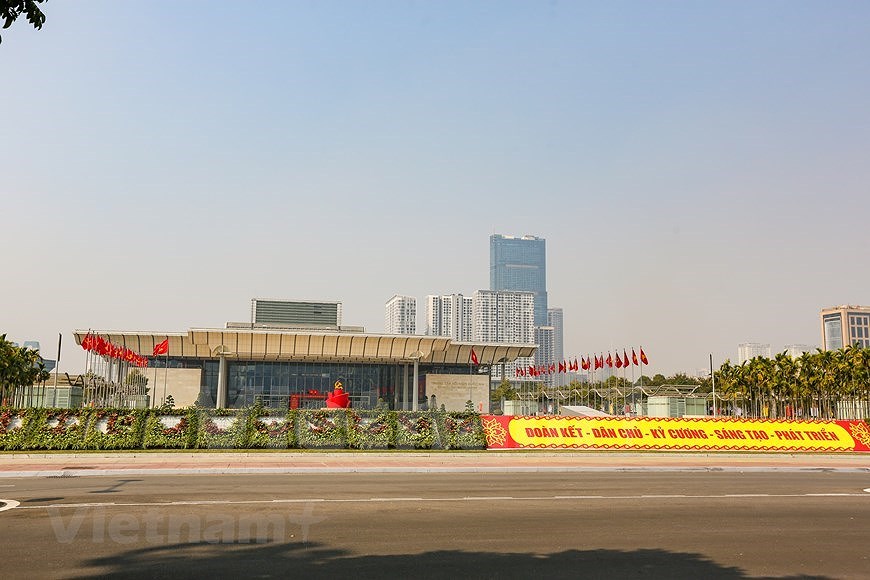 National Convention Centre ready to host 13th Party Congress hinh anh 3