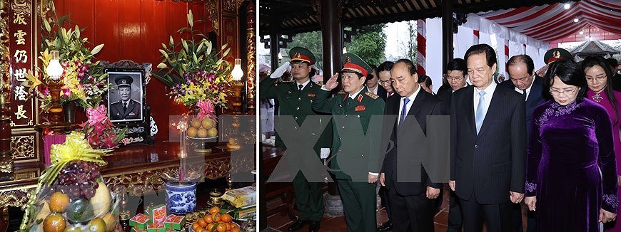 Ceremony marks 100th birth anniversary of late President Le Duc Anh hinh anh 2