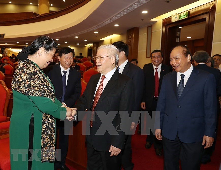 Party Central Committee's 12th plenum opens hinh anh 5