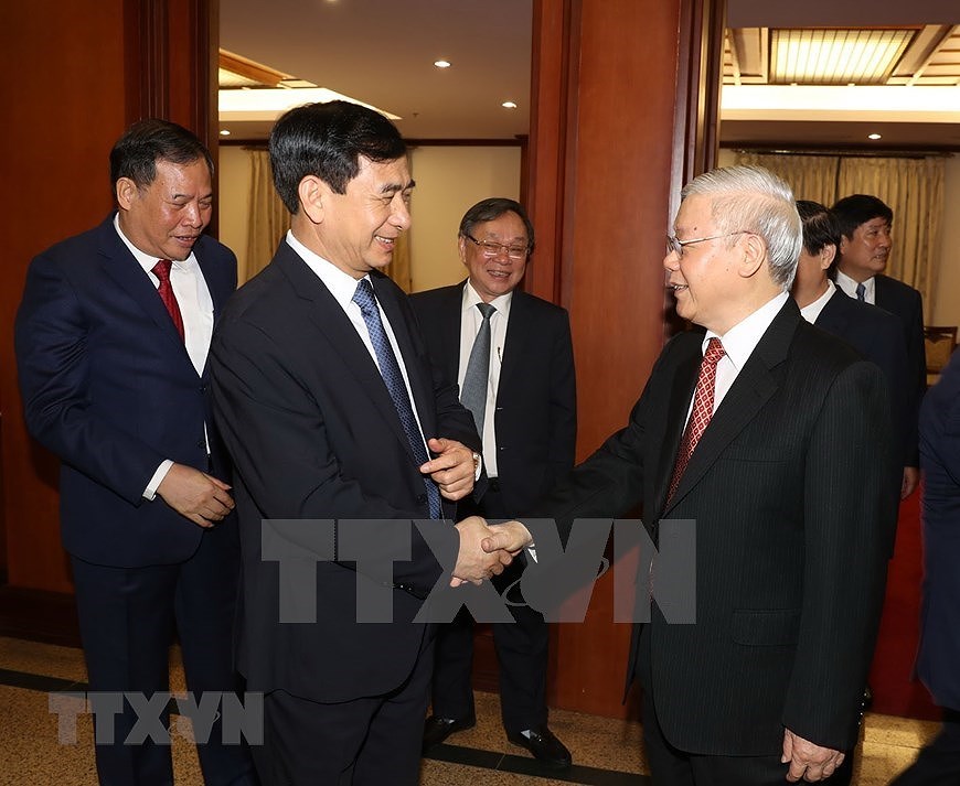 Party Central Committee's 12th plenum opens hinh anh 6