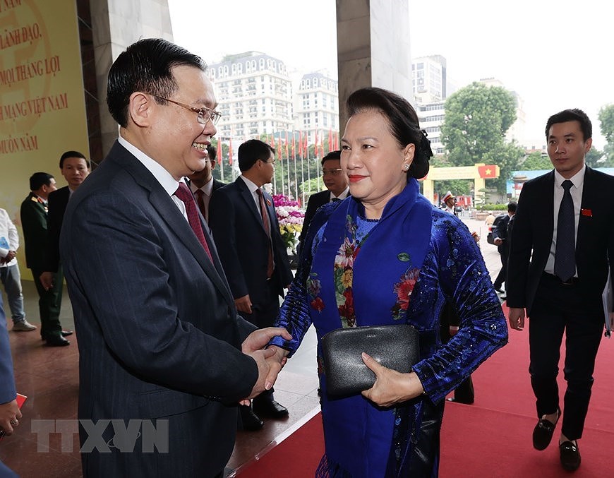Party General Secretary attends Hanoi Party Congress hinh anh 2