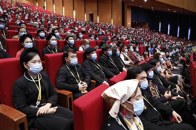 Second National Congress of Vietnamese Ethnic Minorities opens hinh anh 4