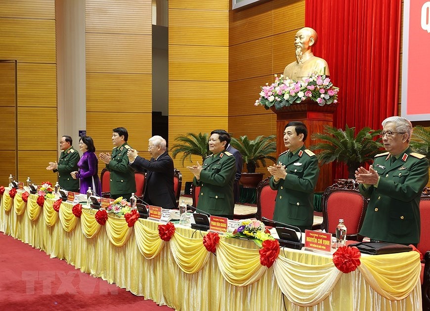 Party, State leader attends 2020 national military-political conference hinh anh 7