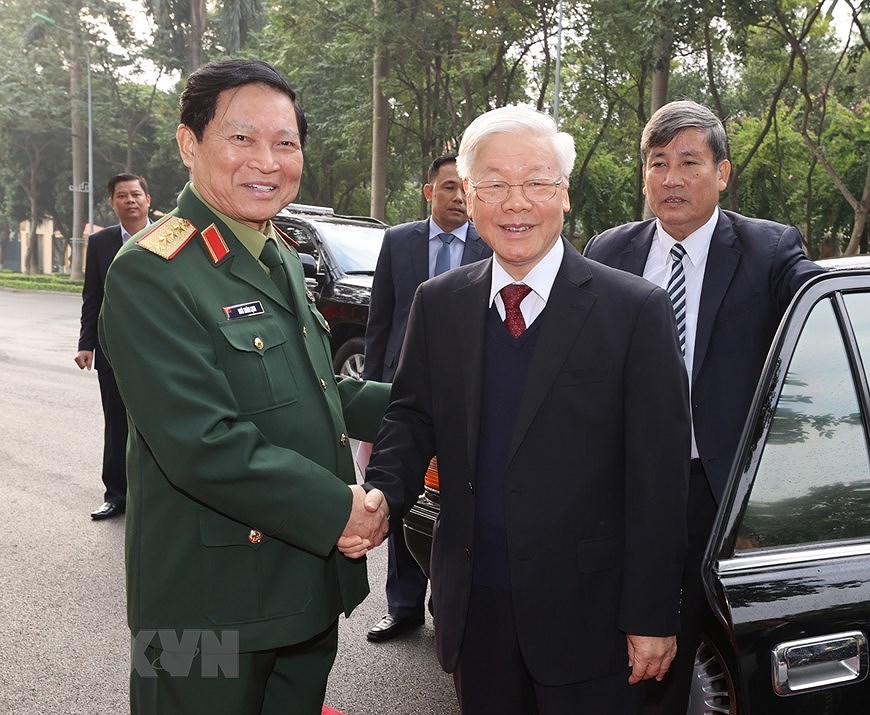 Party, State leader attends 2020 national military-political conference hinh anh 8