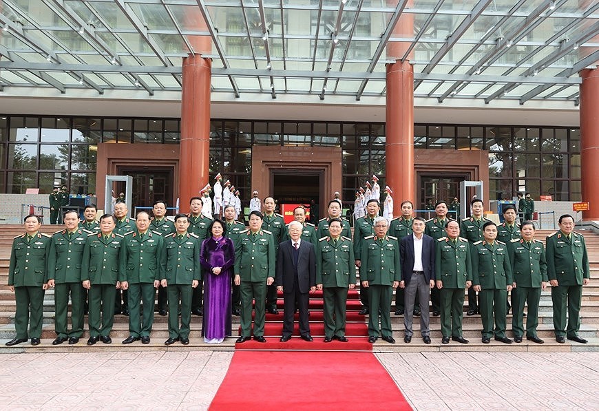 Party, State leader attends 2020 national military-political conference hinh anh 10