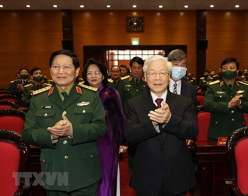 Party, State leader attends 2020 national military-political conference hinh anh 6