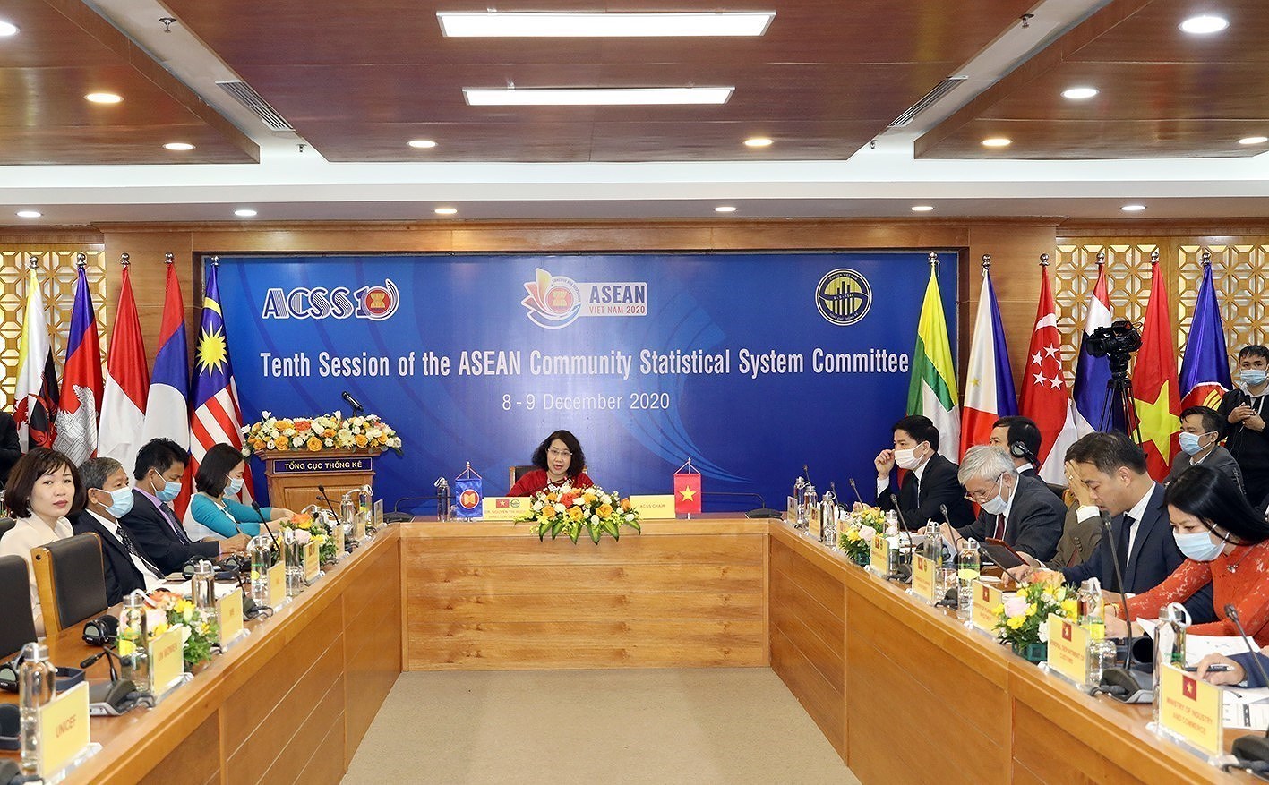 ASEAN 2020: 10th session of ASEAN Community Statistical System Committee hinh anh 1