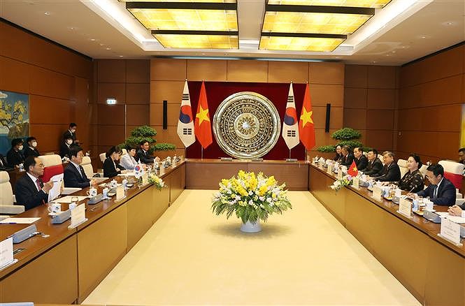 Korean National Assembly Speaker visits Vietnam hinh anh 4