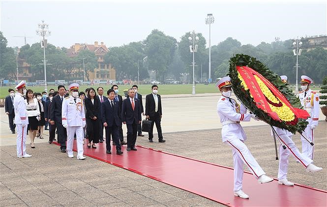 Korean National Assembly Speaker visits Vietnam hinh anh 6