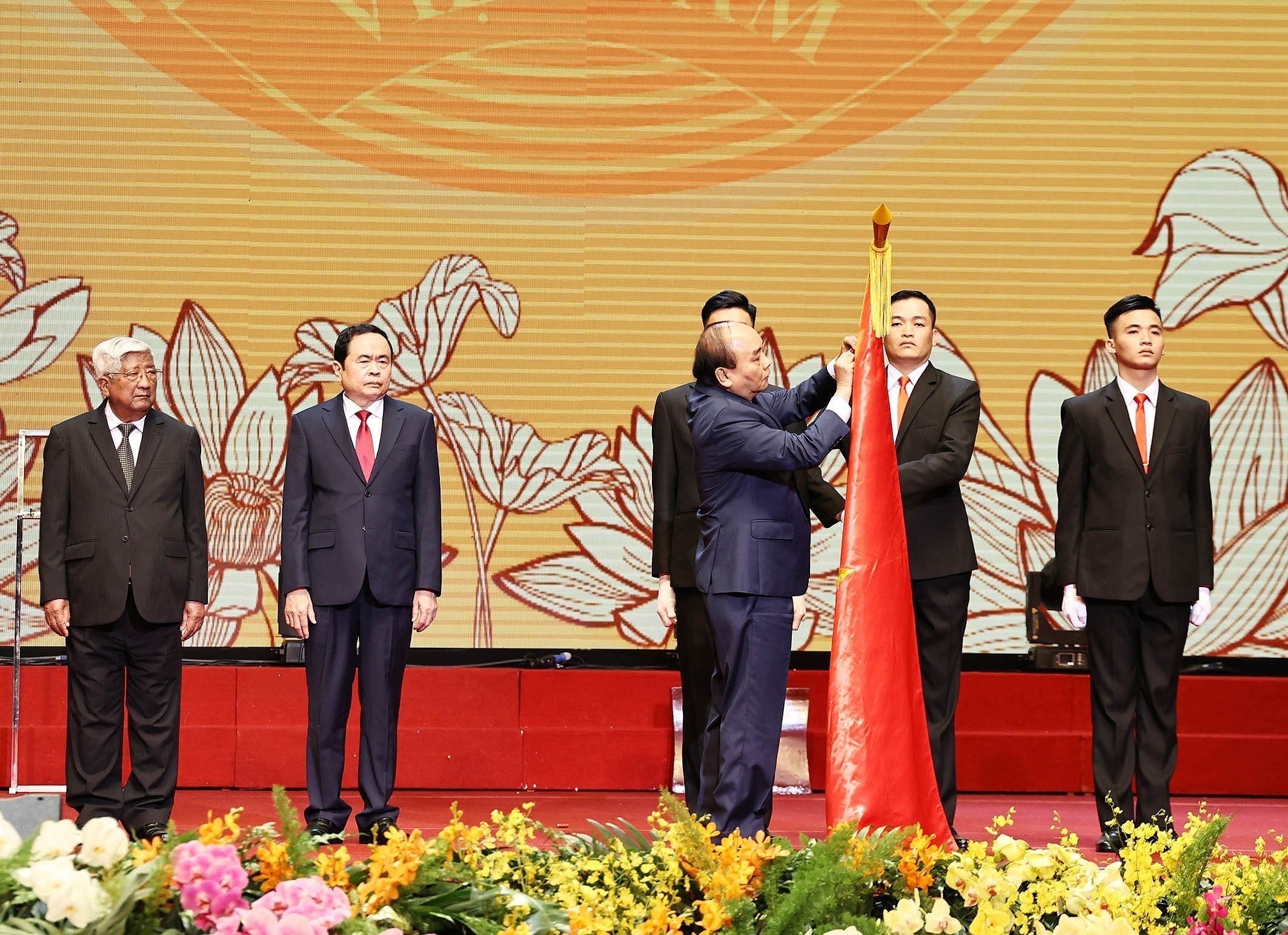 Grand ceremony marks Vietnam Fatherland Front’s 90th anniversary hinh anh 8