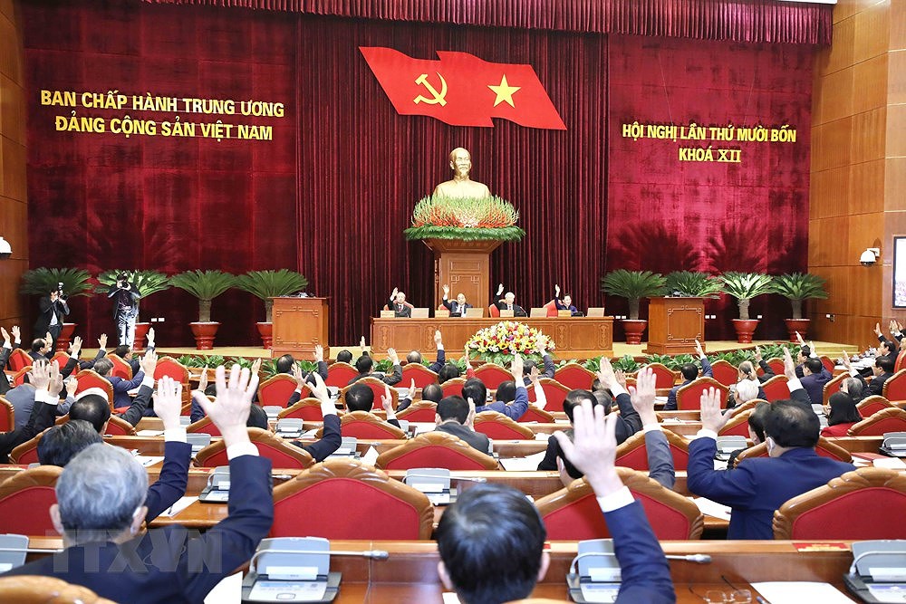 Party Central Committee’s 14th meeting opens hinh anh 7