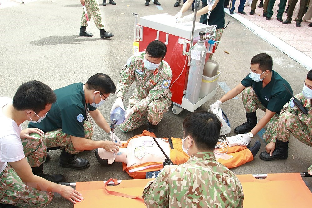 Level-2 Field Hospital No 3 begins last training stage hinh anh 4
