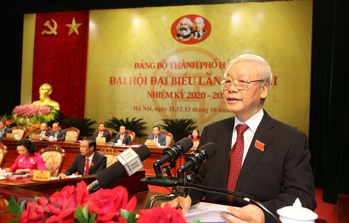 Top leader demands stronger changes for Hanoi’s sustainable development hinh anh 1