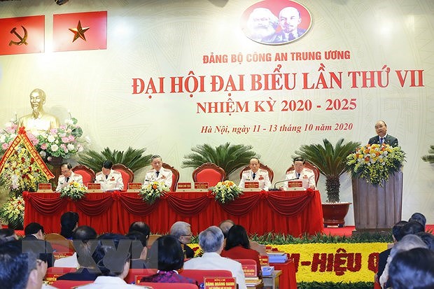 PM addresses Central Public Security Party Organisation’s 7th Congress hinh anh 1