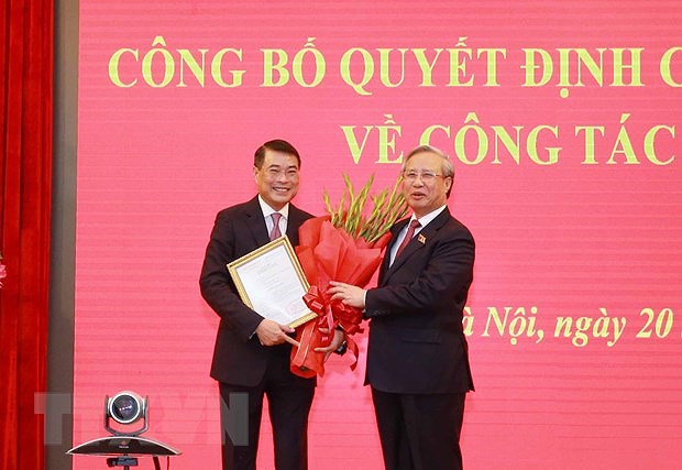 SBV Governor assigned as Chief of Party Central Committee’s Office hinh anh 1