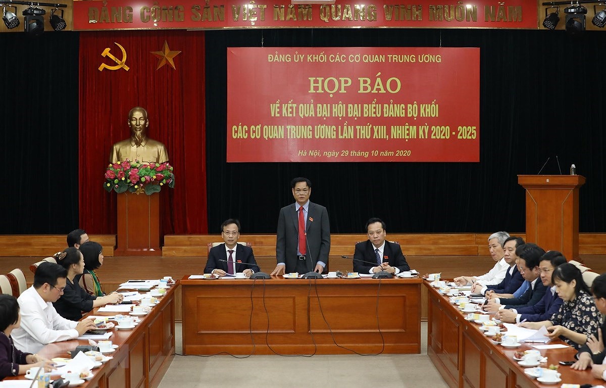 13th Congress of Party Organisation of Central Agencies’ Bloc closes hinh anh 1
