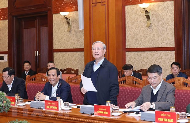 Top priority given to preparations for 13th National Party Congress: Official hinh anh 1