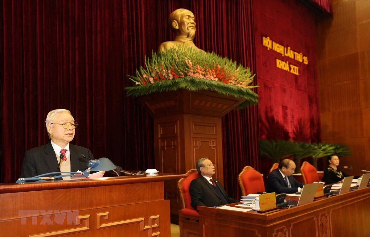 Party Central Committee’s 15th plenum focuses on personnel work hinh anh 1