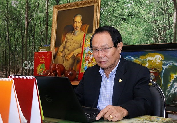 Overseas Vietnamese in Laos have high hopes for 13th National Party Congress hinh anh 1