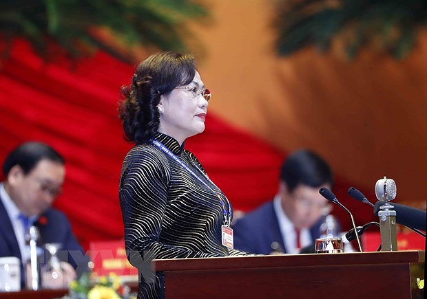 Officials highlight circular economy, macro-economic stability at Party Congress hinh anh 2