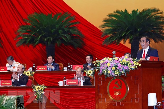 Results of election of 13th-tenure Party Central Committee announced hinh anh 1