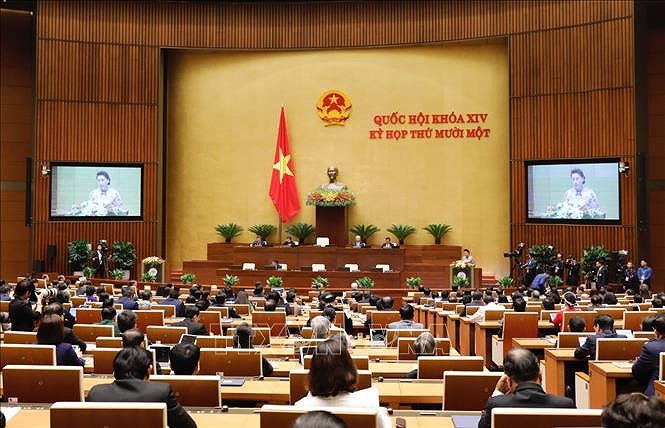 NA, State President, Government present working reports to 14th legislature hinh anh 1
