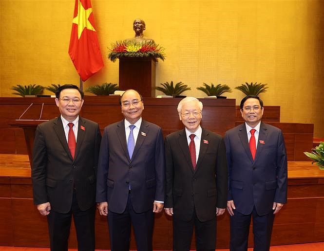 Congratulations to newly-elected Vietnamese leaders hinh anh 1