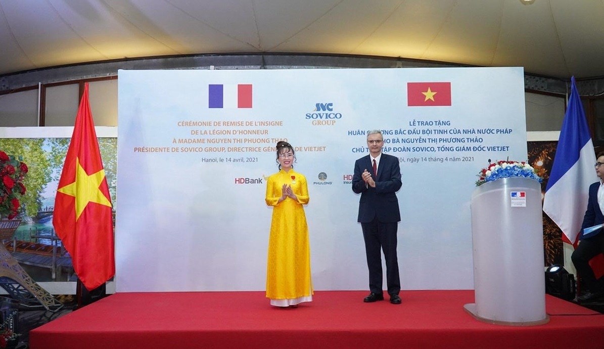 First Vietnamese businesswoman to be granted France’s Legion of Honour hinh anh 1