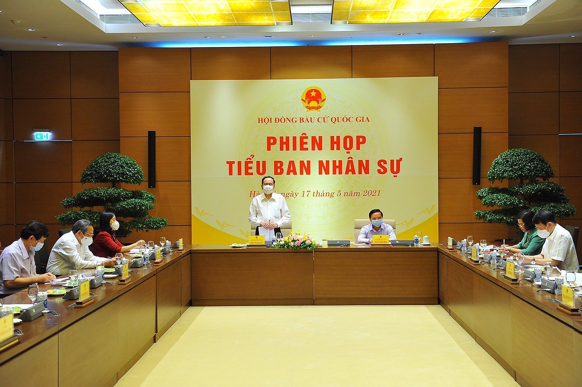 Personnel sub-committee of National Election Council meets hinh anh 1