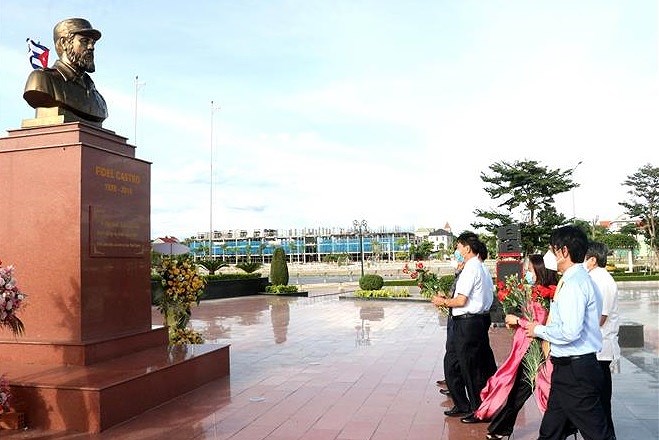 Cuban leader’s 95th birth anniversary marked in Quang Tri hinh anh 1