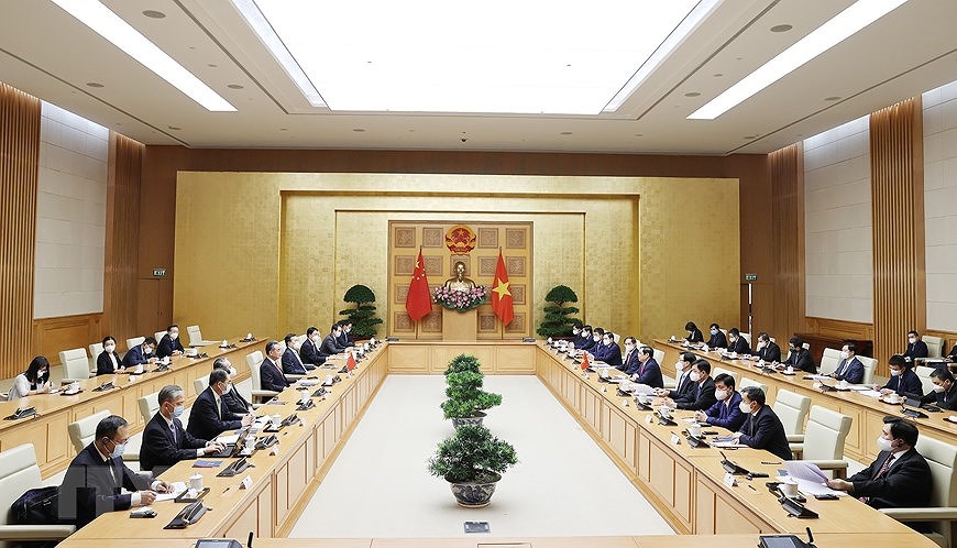 Vietnam treasures relations with China: PM Pham Minh Chinh hinh anh 2