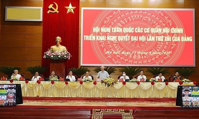 Conference of internal affairs agencies to realise 13th National Party Congress’ Resolution opens hinh anh 1