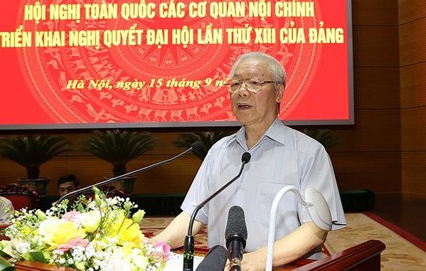 Party chief commends important role of internal affairs agencies hinh anh 1