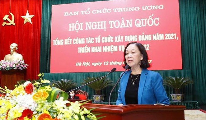 Official urges greater efforts to make progress in Party building work hinh anh 1