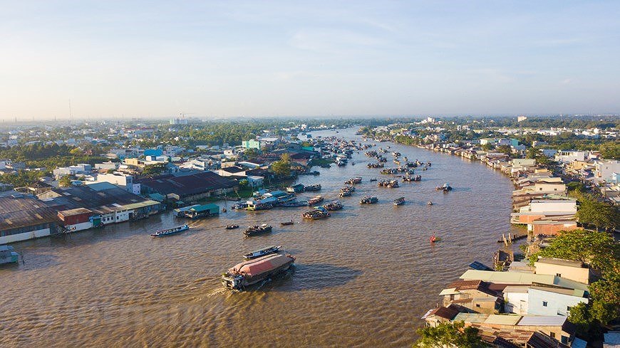 Cai Rang floating market – fantastic tourism hotspot in Mekong Delta hinh anh 1