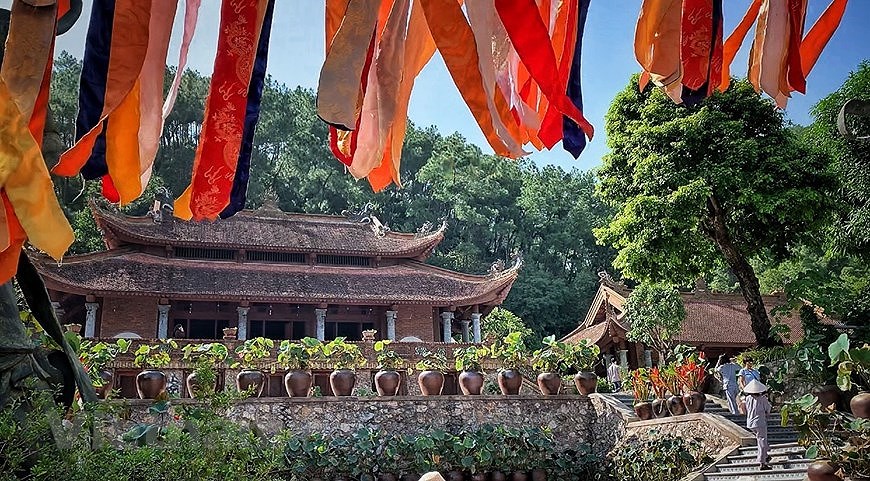 Tranquilite de la pagode Dia Tang Phi Lai a Ha Nam hinh anh 1