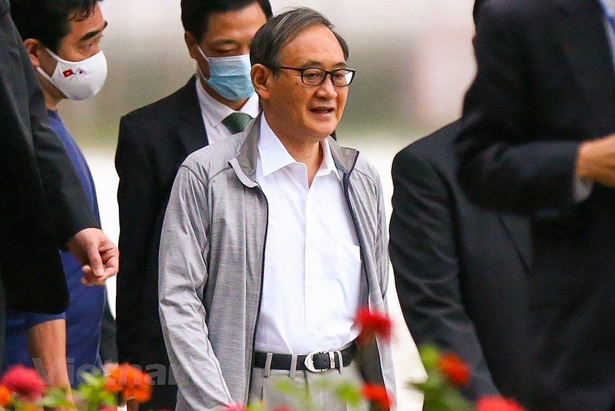 Le Premier ministre japonais fait du jogging dans le centre-ville de Hanoi hinh anh 4
