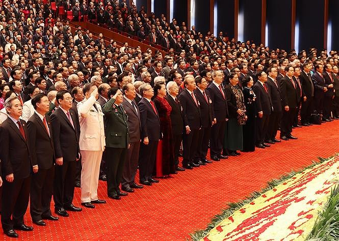 Ceremonie d'ouverture du 13e Congres national du Parti hinh anh 3