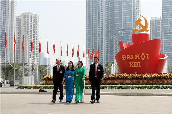 Les Vietnamiens aux Etats-Unis croient au succes du 13e Congres du Parti hinh anh 1