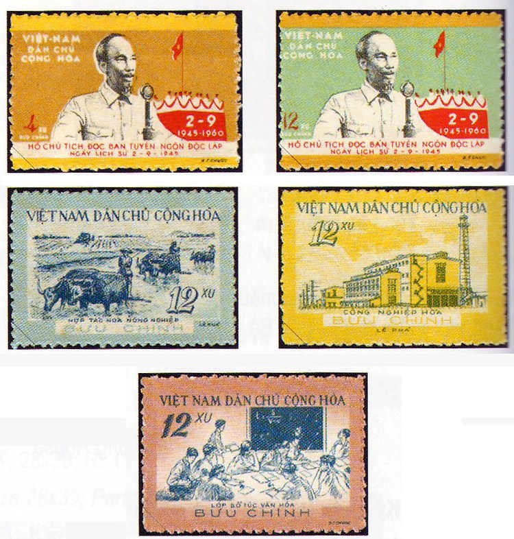 Collection de timbres sur le President Ho Chi Minh hinh anh 4
