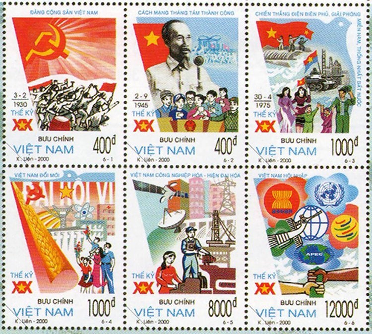Collection de timbres sur le President Ho Chi Minh hinh anh 9