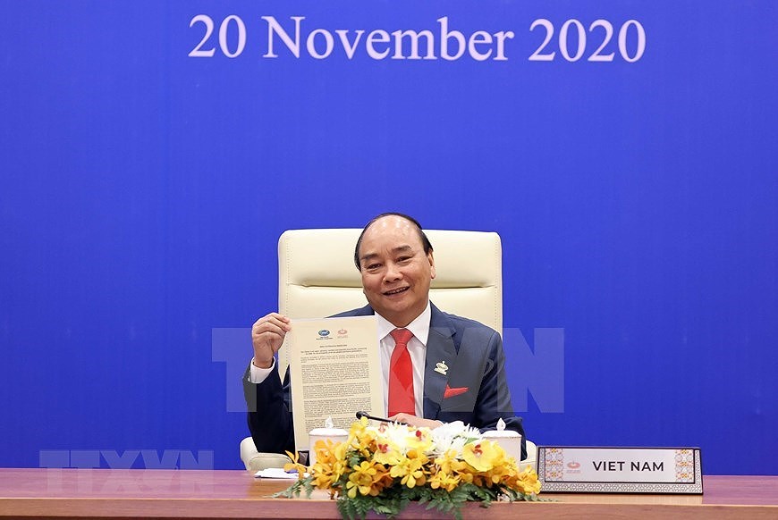 Le Premier ministre Nguyen Xuan Phuc participe au 27e Sommet de l'APEC hinh anh 1