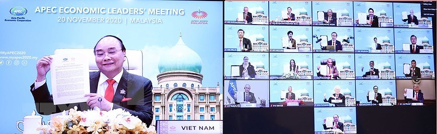 Le Premier ministre Nguyen Xuan Phuc participe au 27e Sommet de l'APEC hinh anh 5