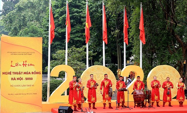 Festival de la danse du dragon a l'occasion du 1010e anniversaire de Thang Long-Hanoi hinh anh 2