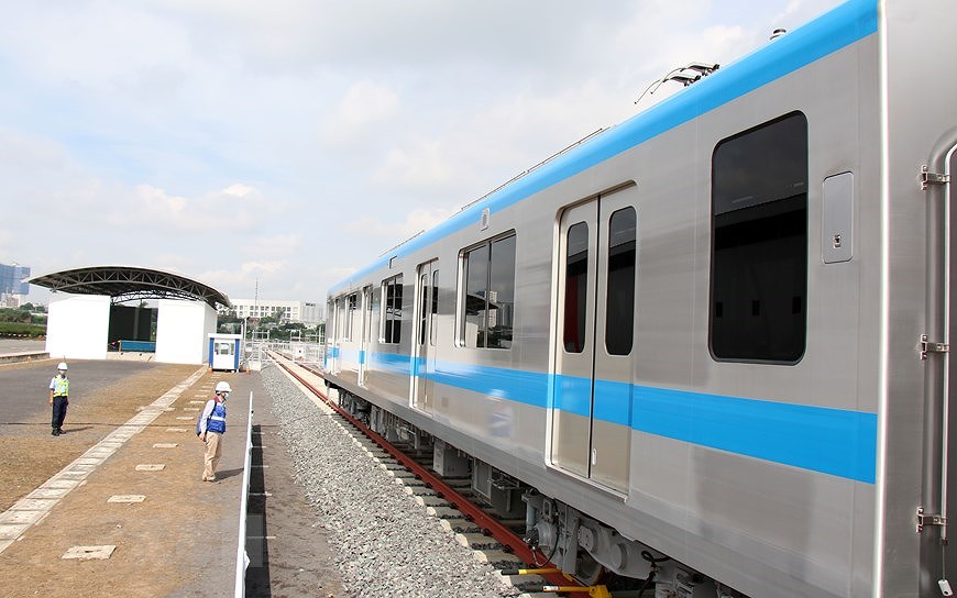 L’accueil de la premiere rame de la ligne de metro No1 de Ho Chi Minh-Ville hinh anh 4