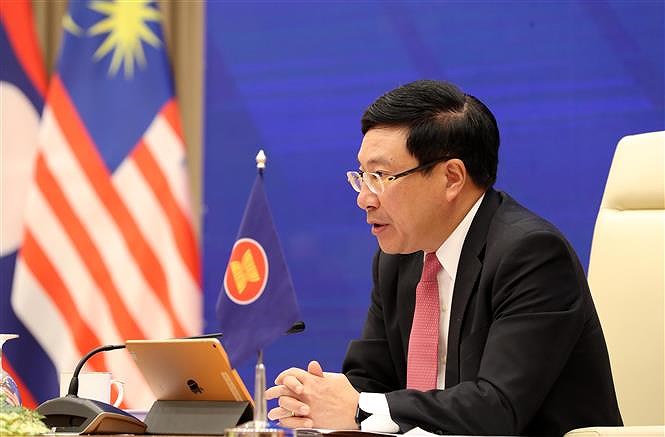 Le vice-Premier ministre Pham Binh Minh preside des reunions de l’ASEAN hinh anh 4